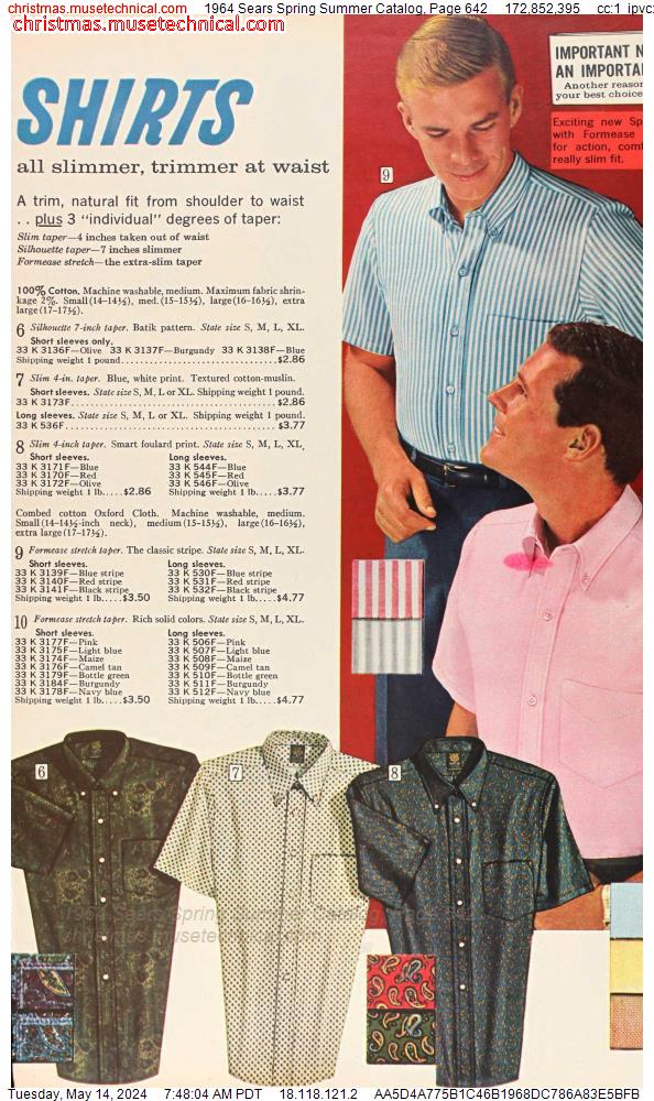1964 Sears Spring Summer Catalog, Page 642