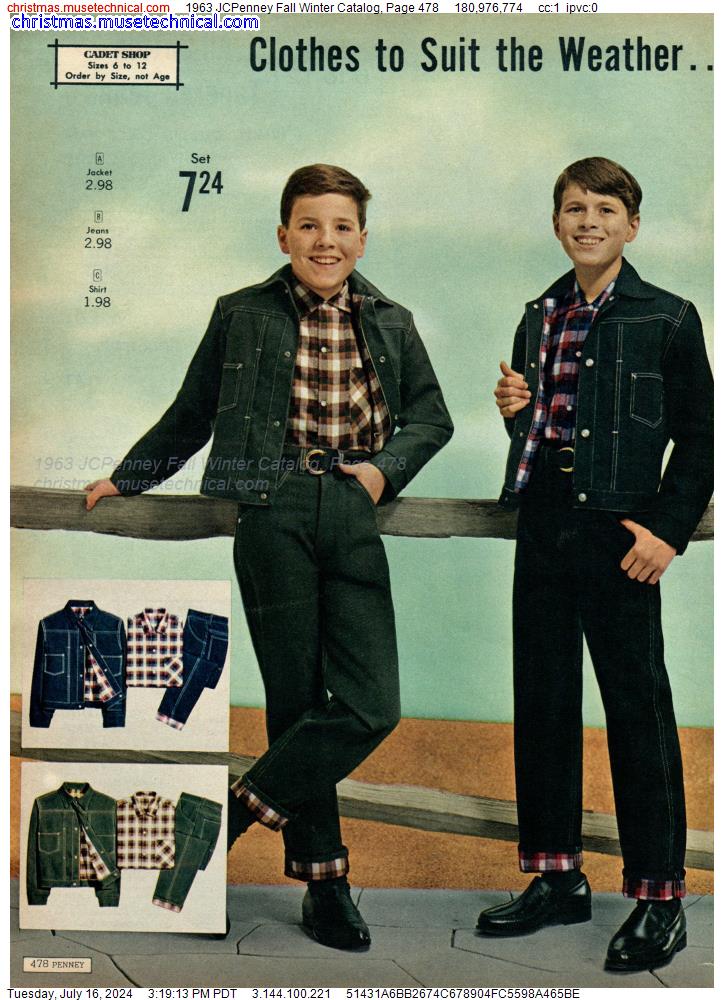 1963 JCPenney Fall Winter Catalog, Page 478