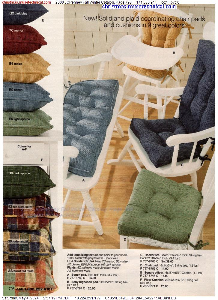 2000 JCPenney Fall Winter Catalog, Page 798