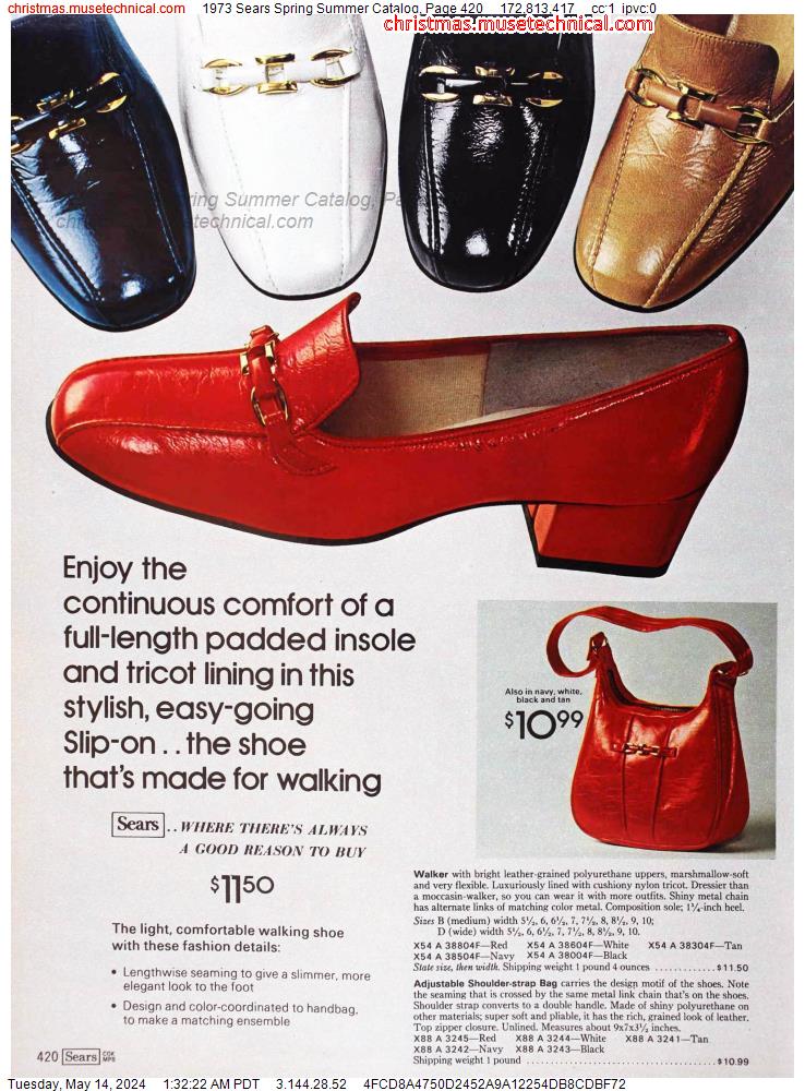 1973 Sears Spring Summer Catalog, Page 420