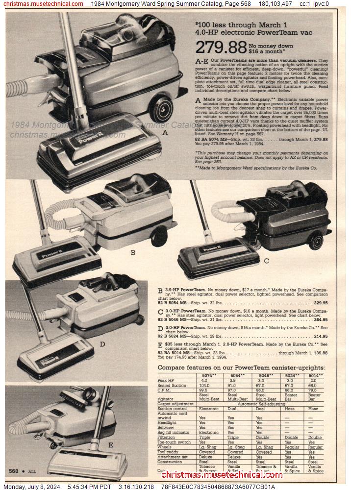 1984 Montgomery Ward Spring Summer Catalog, Page 568
