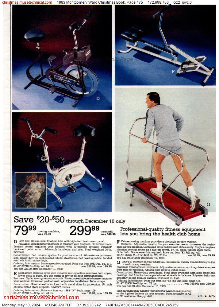1983 Montgomery Ward Christmas Book, Page 475