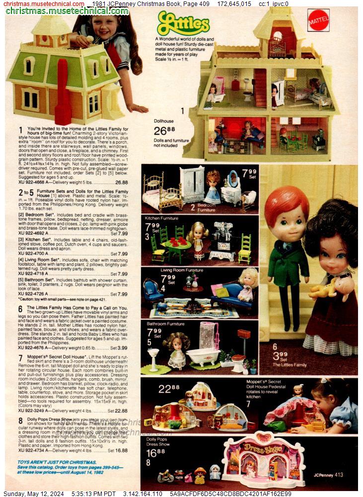 1981 JCPenney Christmas Book, Page 409