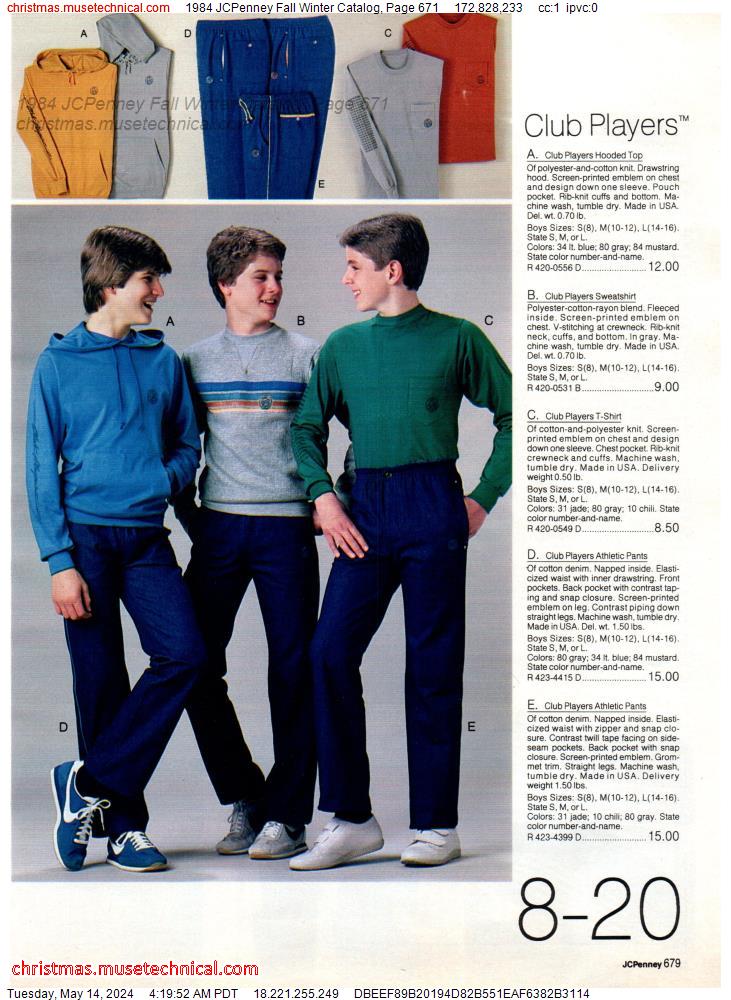 1984 JCPenney Fall Winter Catalog, Page 671