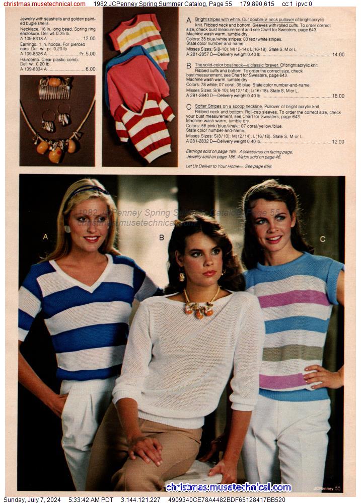 1982 JCPenney Spring Summer Catalog, Page 55