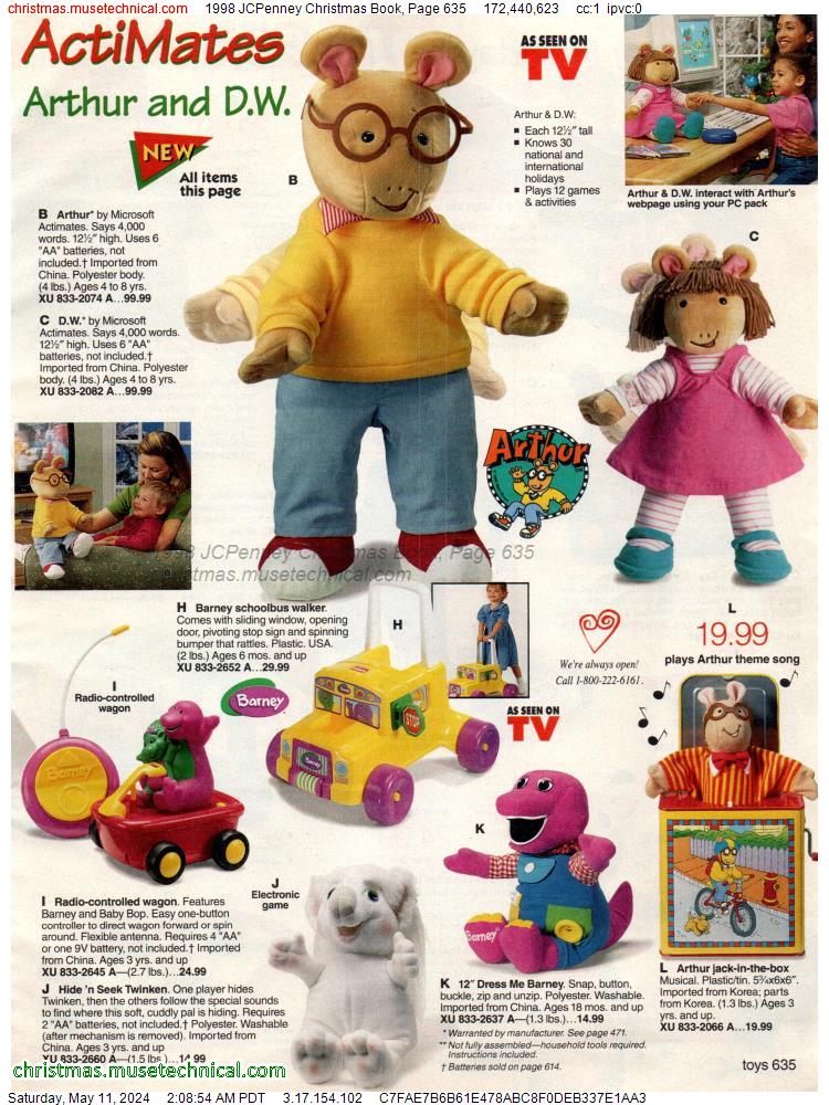 1998 JCPenney Christmas Book, Page 635