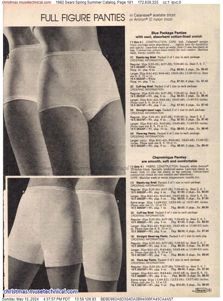1982 Sears Spring Summer Catalog, Page 181