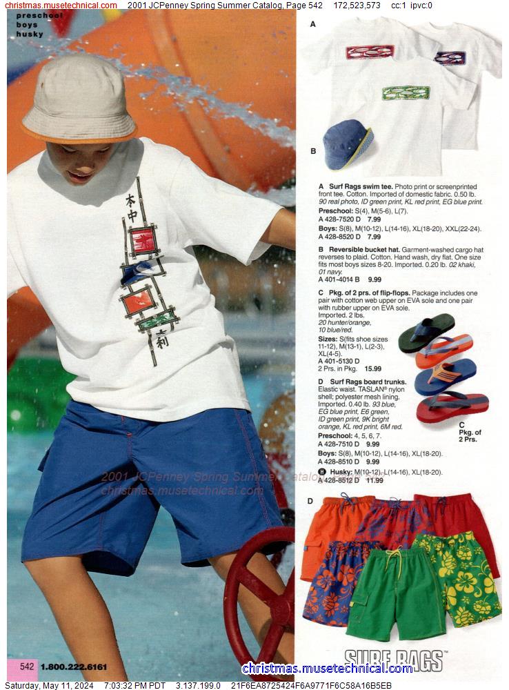 2001 JCPenney Spring Summer Catalog, Page 542