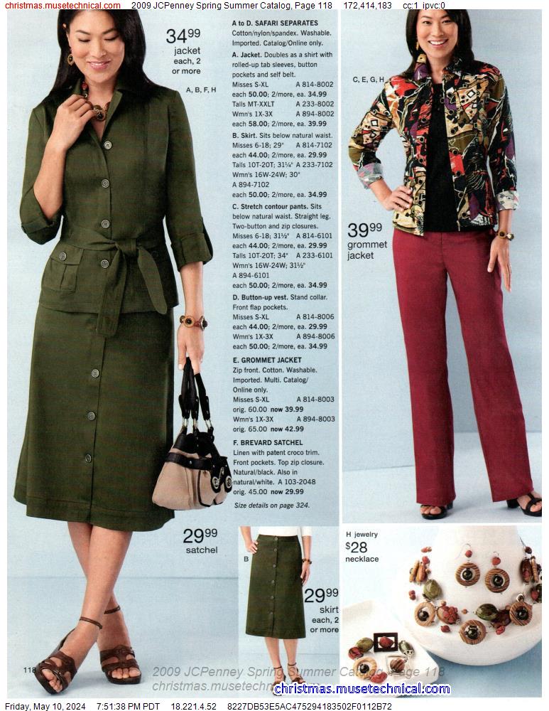 2009 JCPenney Spring Summer Catalog, Page 118