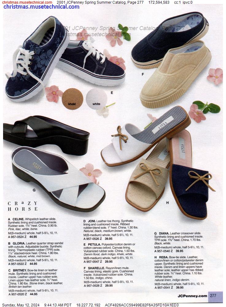 2001 JCPenney Spring Summer Catalog, Page 277