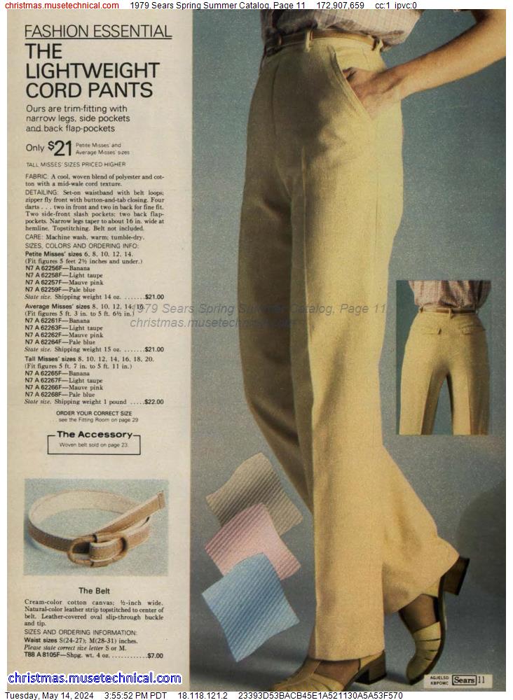 1979 Sears Spring Summer Catalog, Page 11