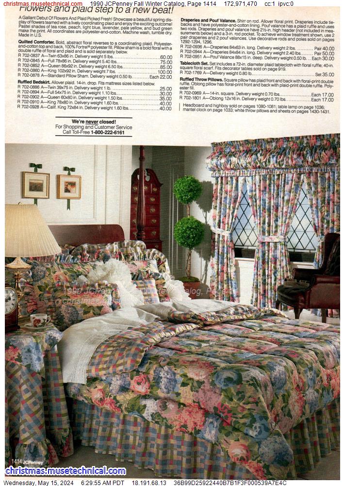 1990 JCPenney Fall Winter Catalog, Page 1414