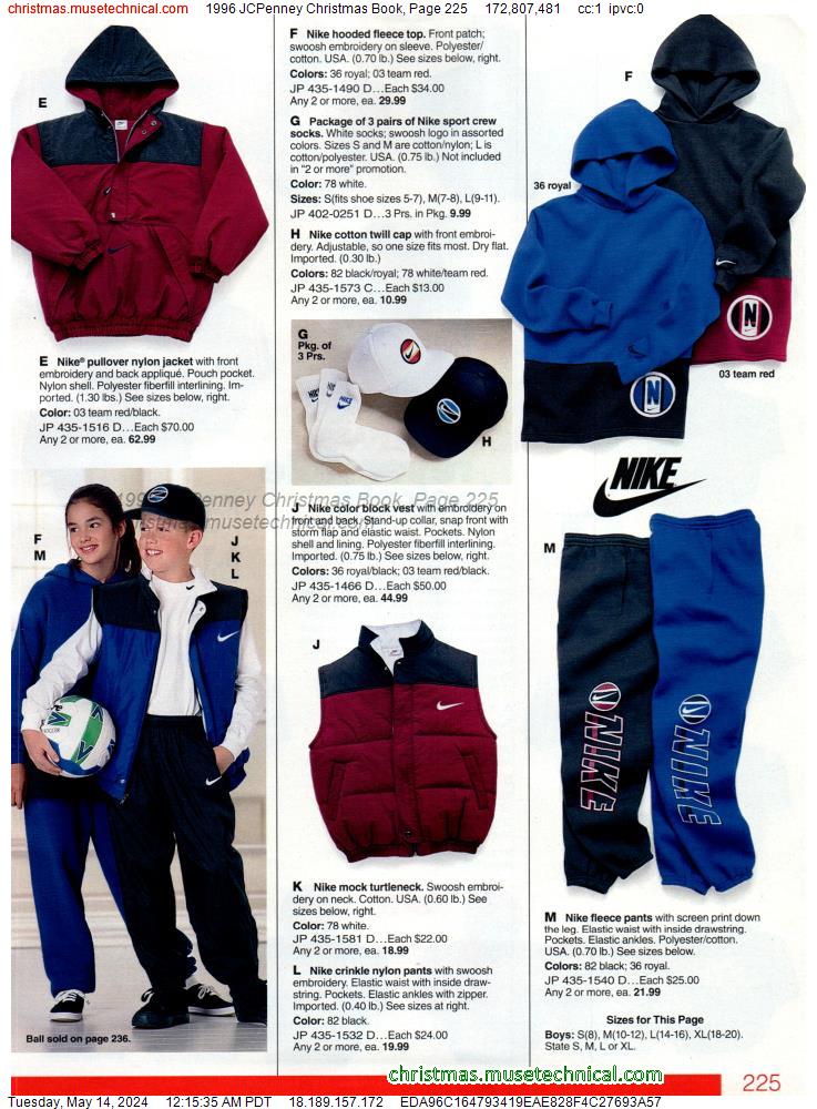 1996 JCPenney Christmas Book, Page 225