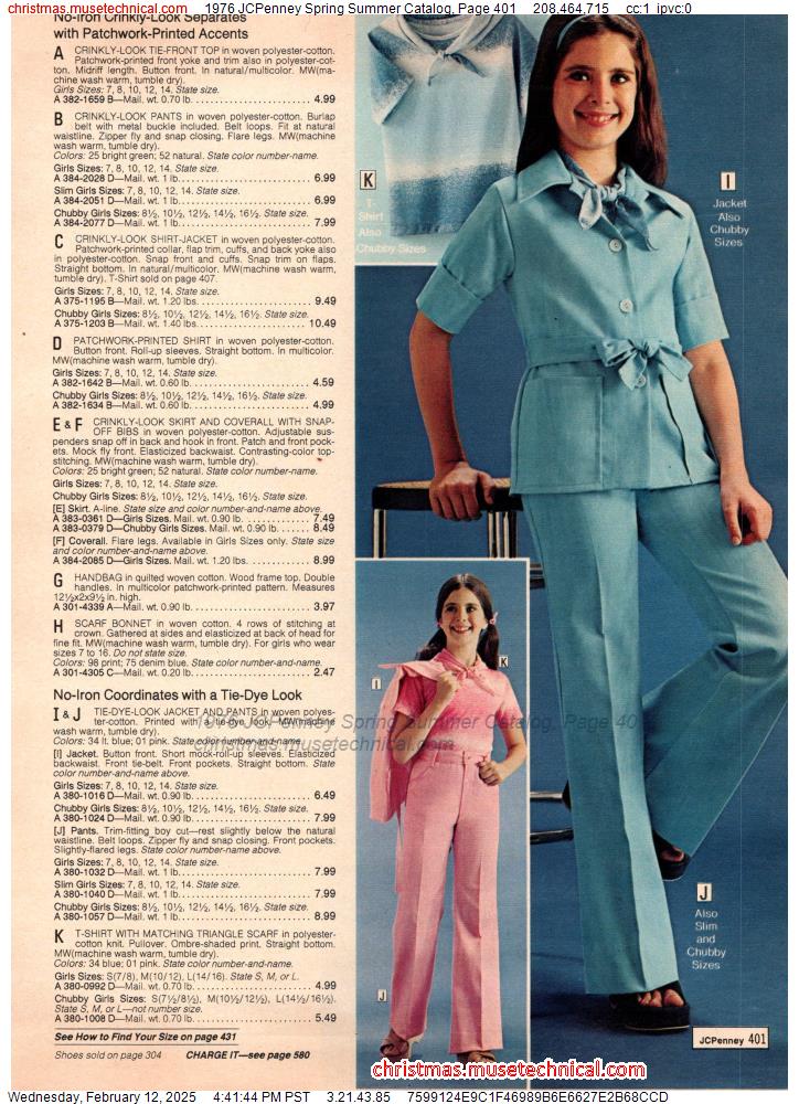 1976 JCPenney Spring Summer Catalog, Page 401