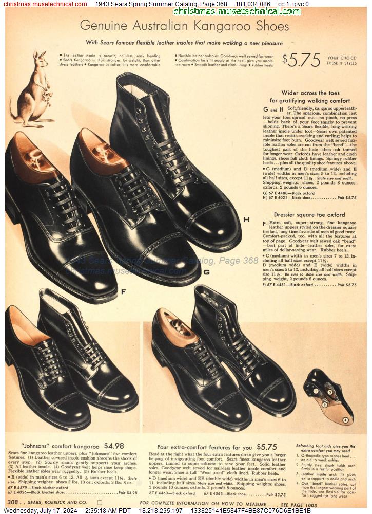 1943 Sears Spring Summer Catalog, Page 368