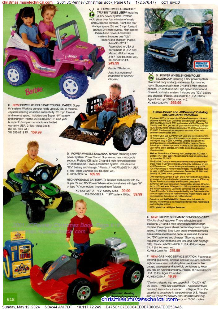 2001 JCPenney Christmas Book, Page 618