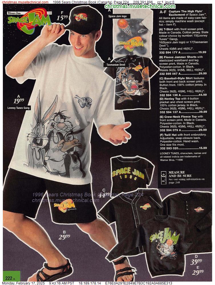 1996 Sears Christmas Book (Canada), Page 224