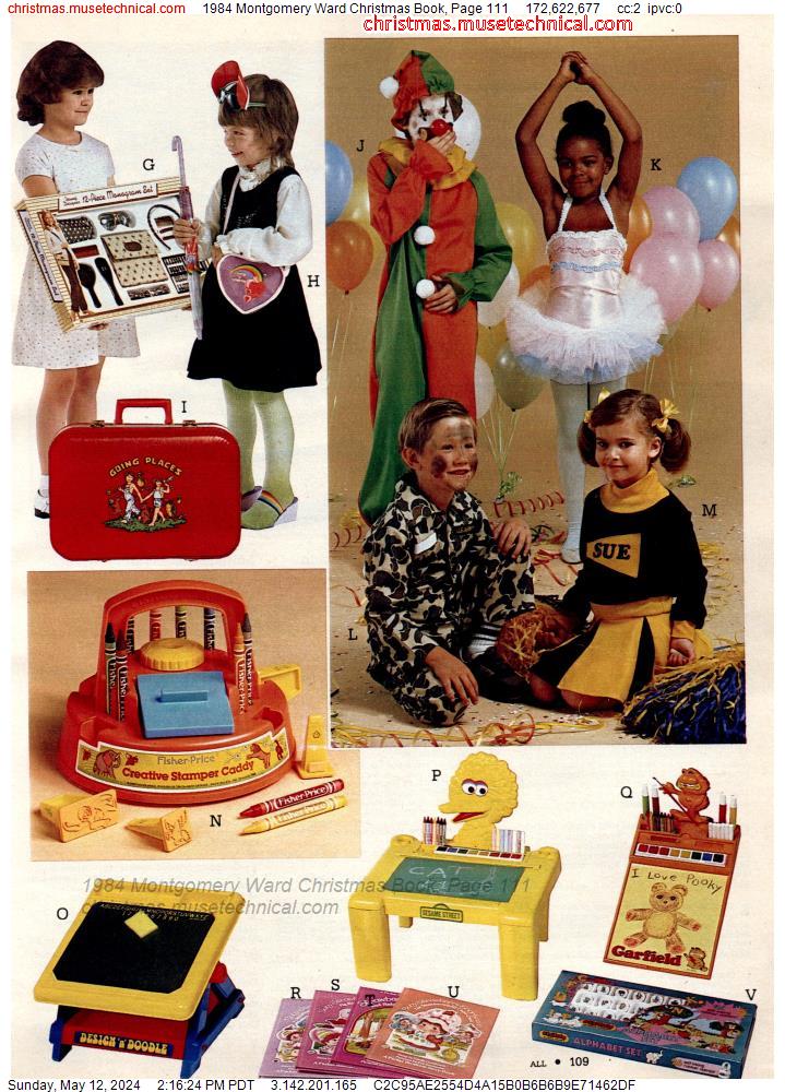 1984 Montgomery Ward Christmas Book, Page 111