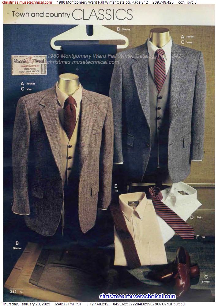 1980 Montgomery Ward Fall Winter Catalog, Page 342