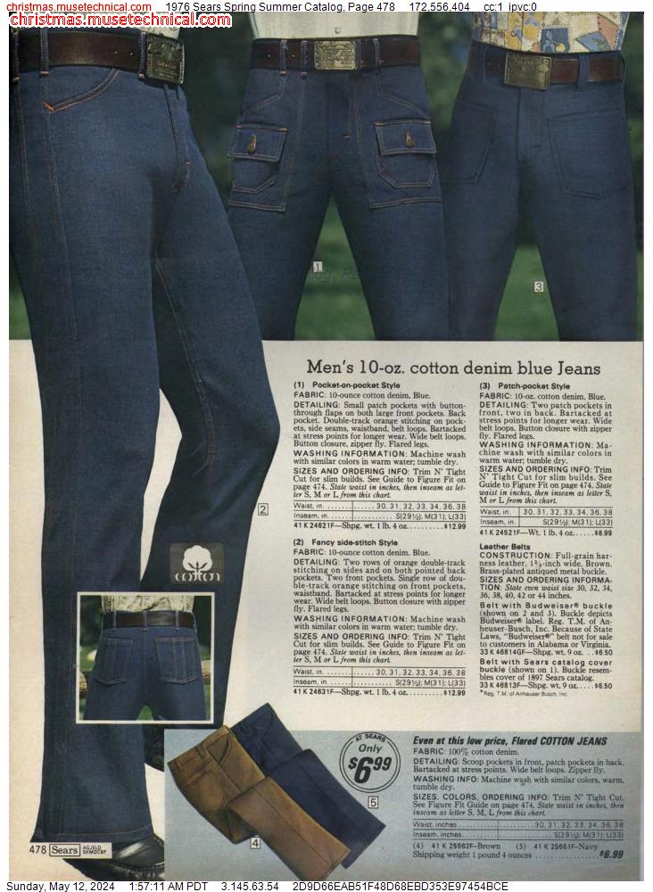 1976 Sears Spring Summer Catalog, Page 478