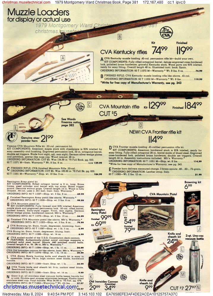 1979 Montgomery Ward Christmas Book, Page 381