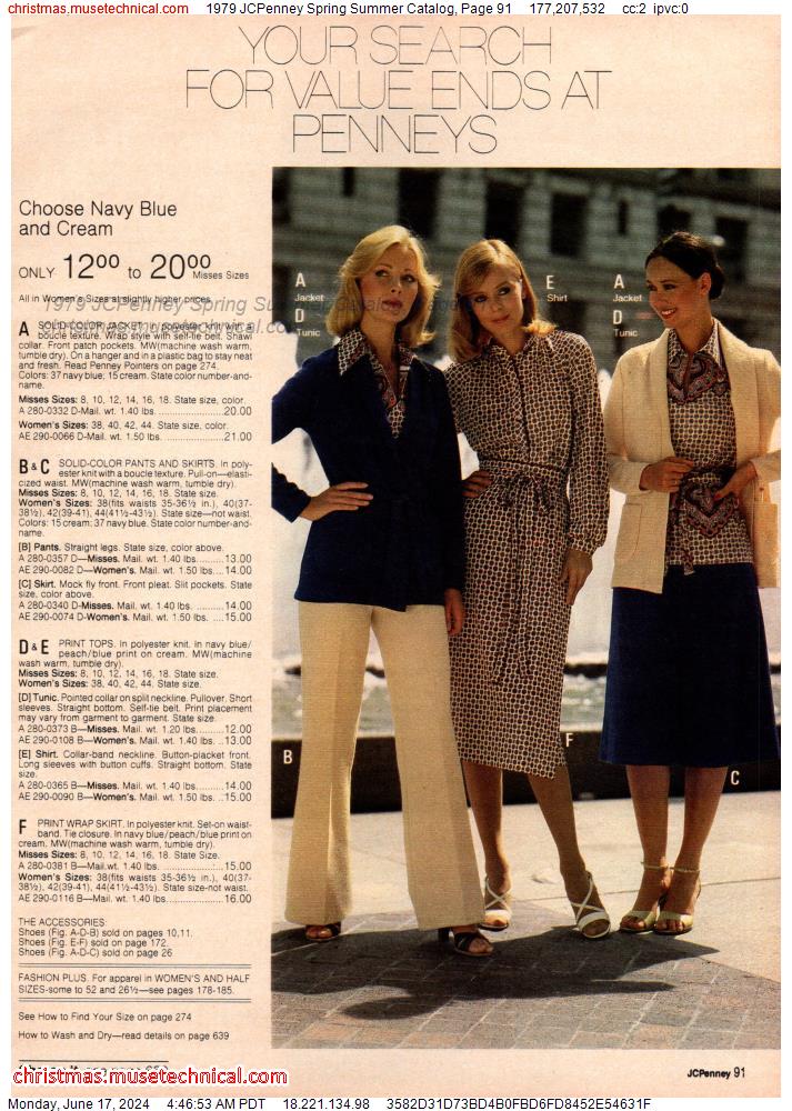 1979 JCPenney Spring Summer Catalog, Page 91