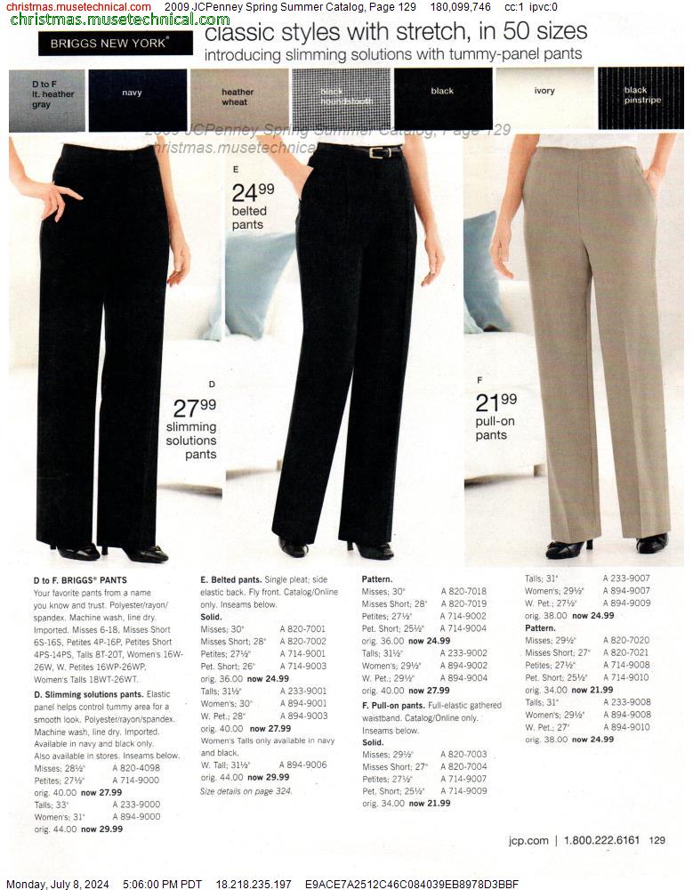 2009 JCPenney Spring Summer Catalog, Page 129