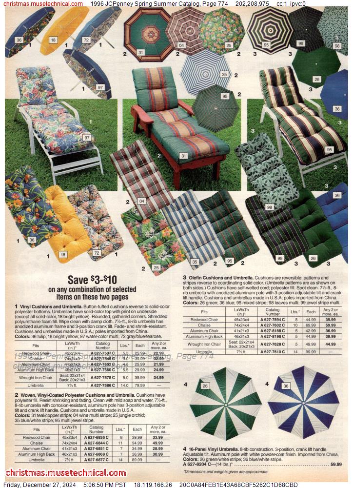 1996 JCPenney Spring Summer Catalog, Page 774