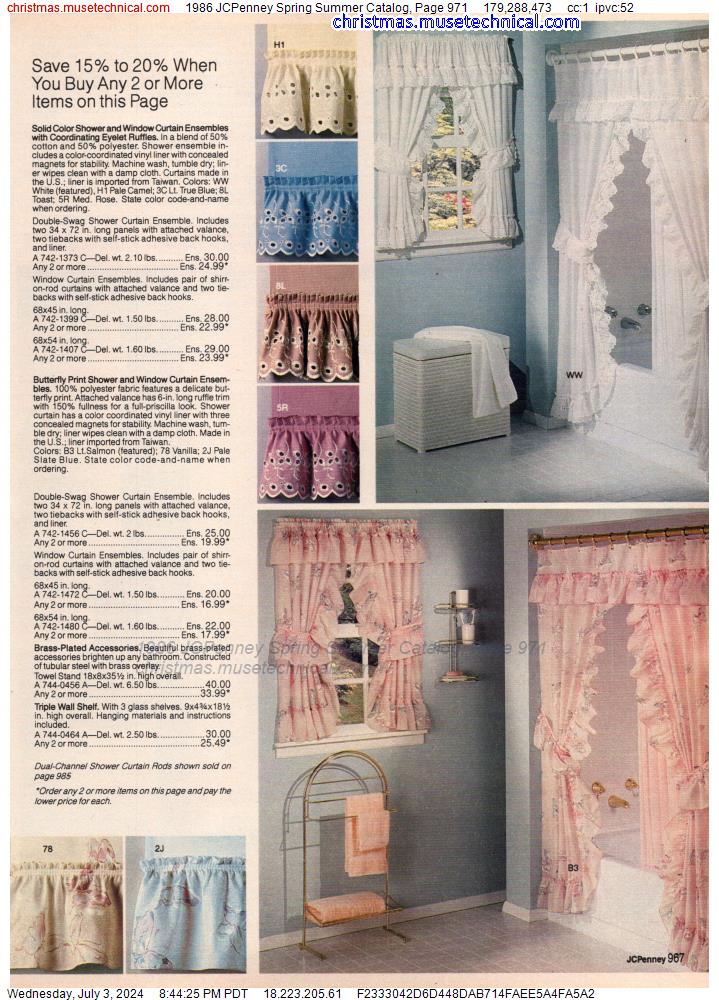 1986 JCPenney Spring Summer Catalog, Page 971