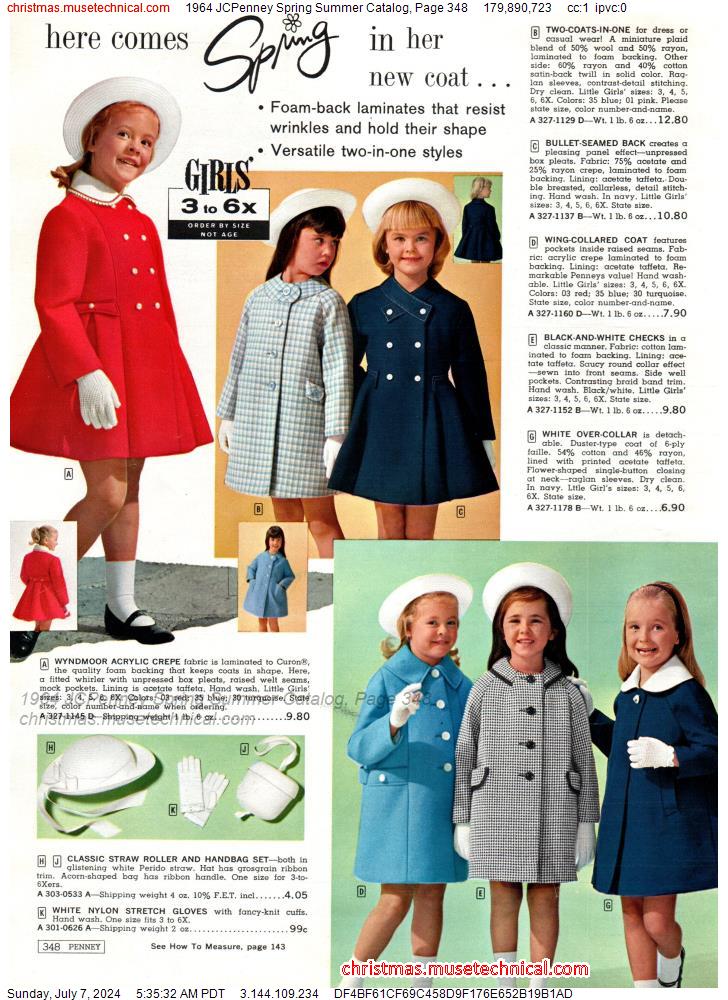 1964 JCPenney Spring Summer Catalog, Page 348