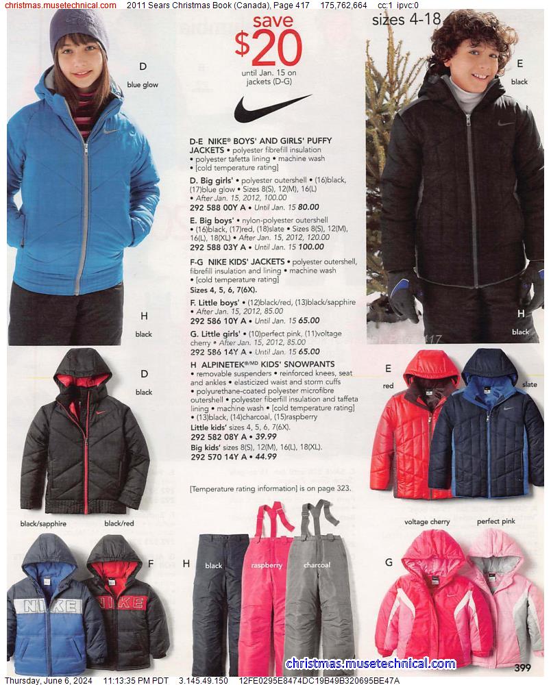 2011 Sears Christmas Book (Canada), Page 417