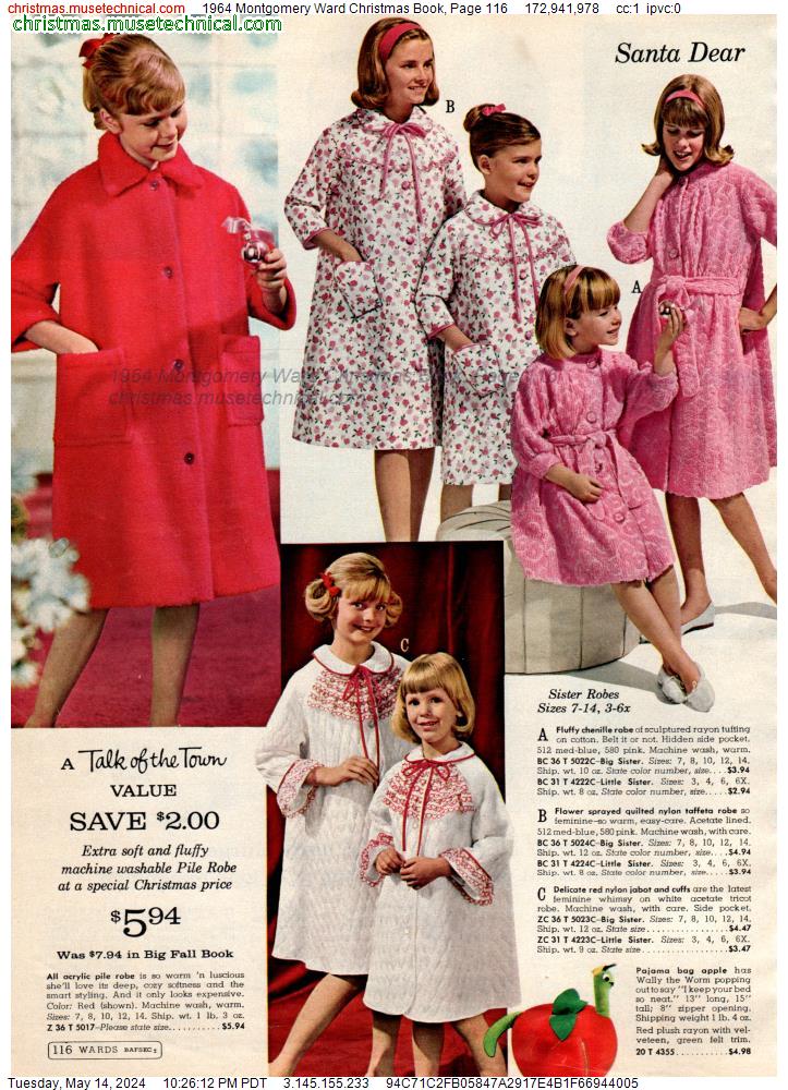 1964 Montgomery Ward Christmas Book, Page 116