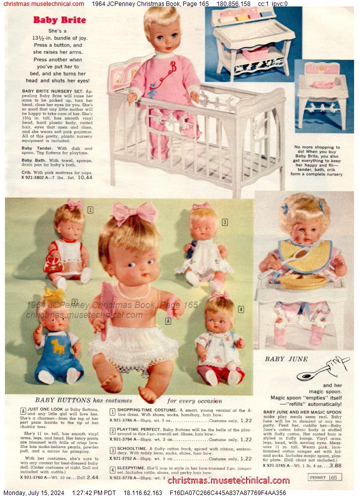 1964 JCPenney Christmas Book, Page 165