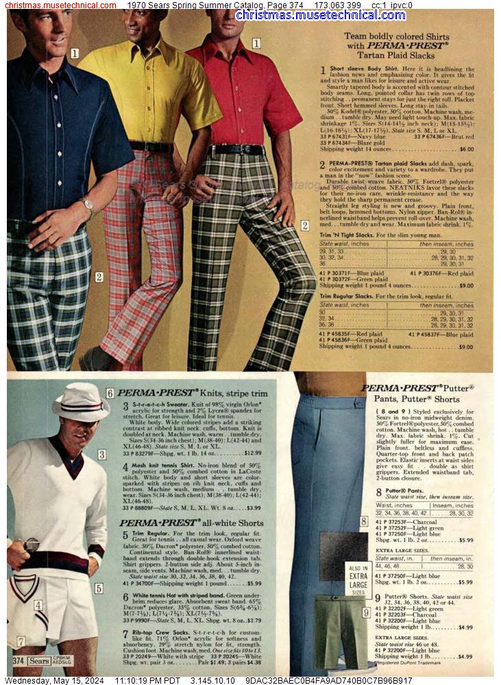 1970 Sears Spring Summer Catalog, Page 374