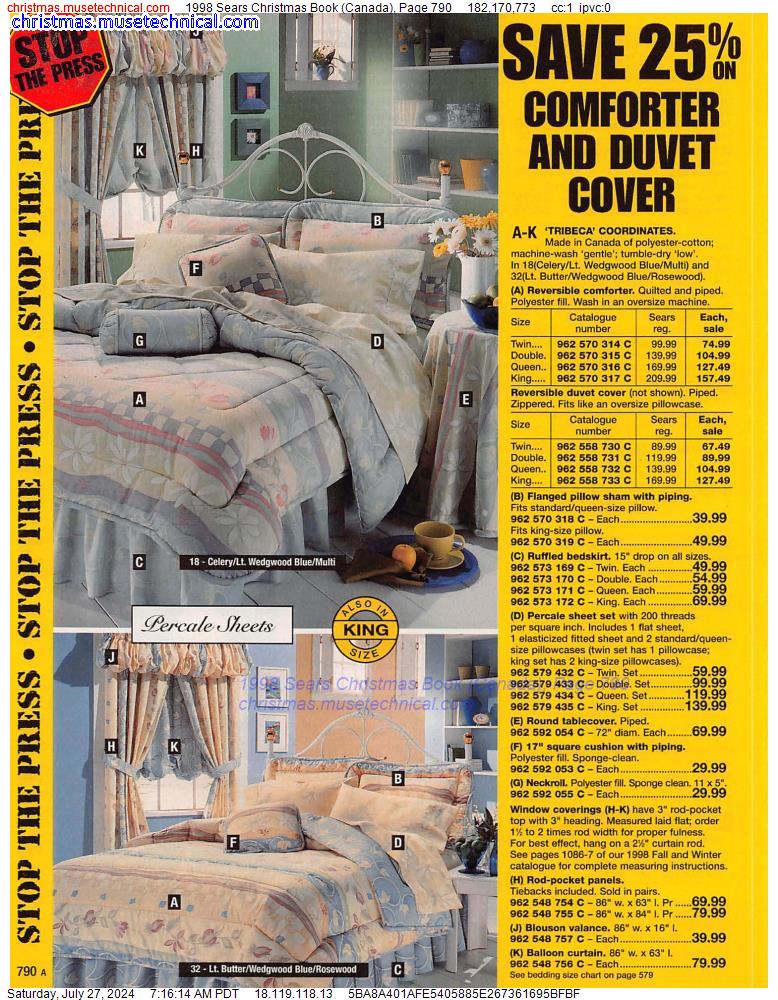 1998 Sears Christmas Book (Canada), Page 790