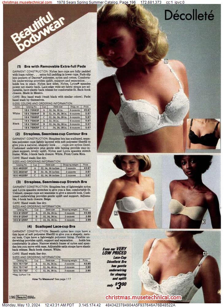 1978 Sears Spring Summer Catalog, Page 196