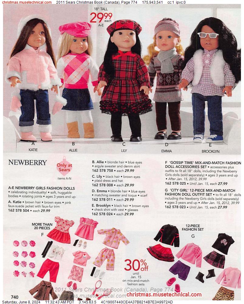 2011 Sears Christmas Book (Canada), Page 774