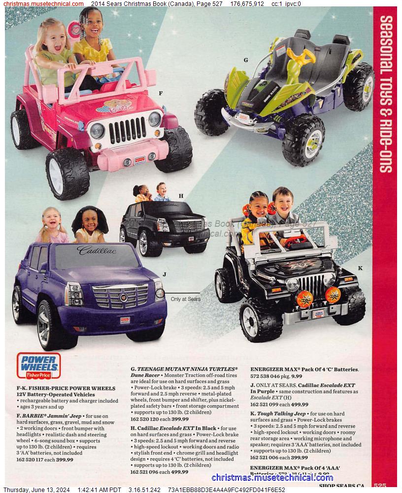 2014 Sears Christmas Book (Canada), Page 527