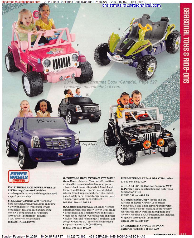 2014 Sears Christmas Book (Canada), Page 527