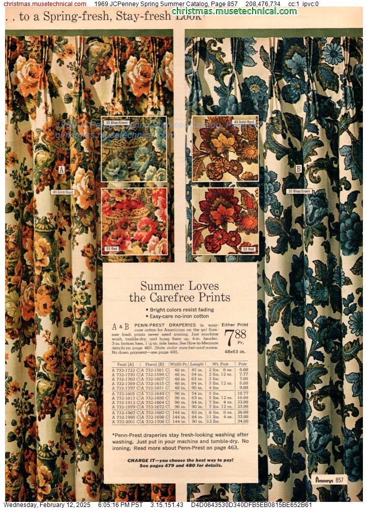 1969 JCPenney Spring Summer Catalog, Page 857