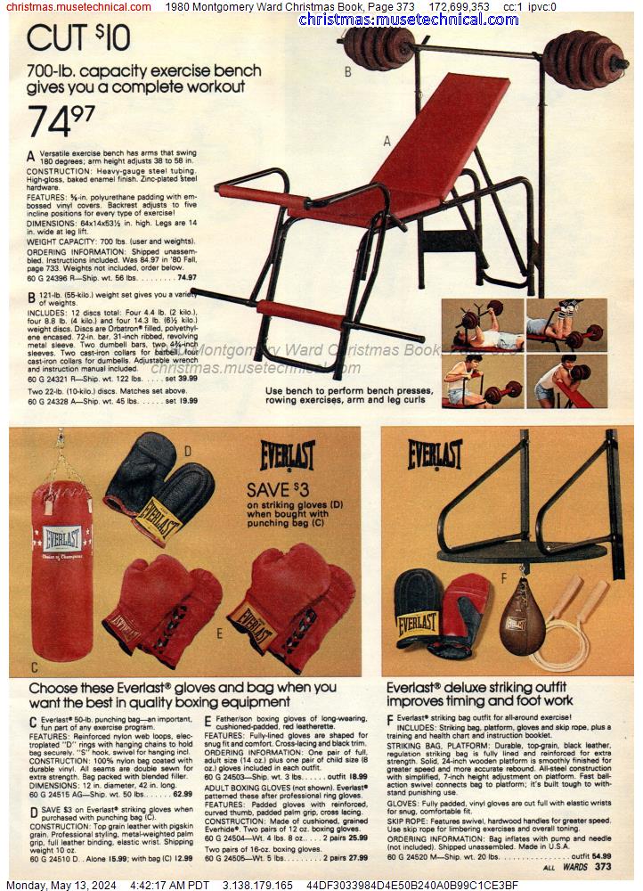 1980 Montgomery Ward Christmas Book, Page 373
