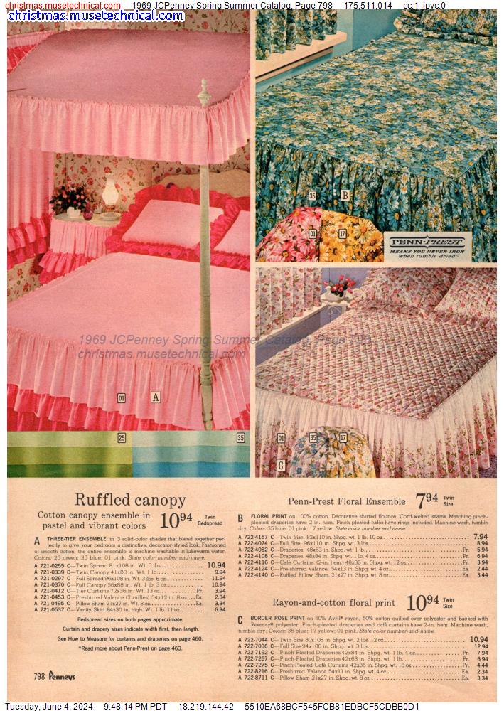 1969 JCPenney Spring Summer Catalog, Page 798