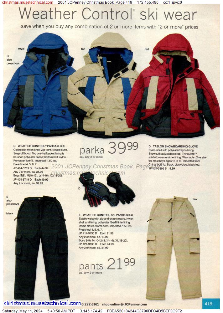 2001 JCPenney Christmas Book, Page 419