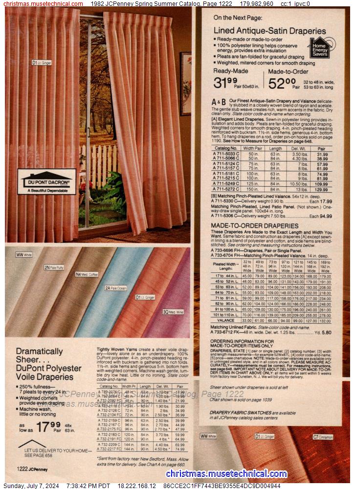 1982 JCPenney Spring Summer Catalog, Page 1222