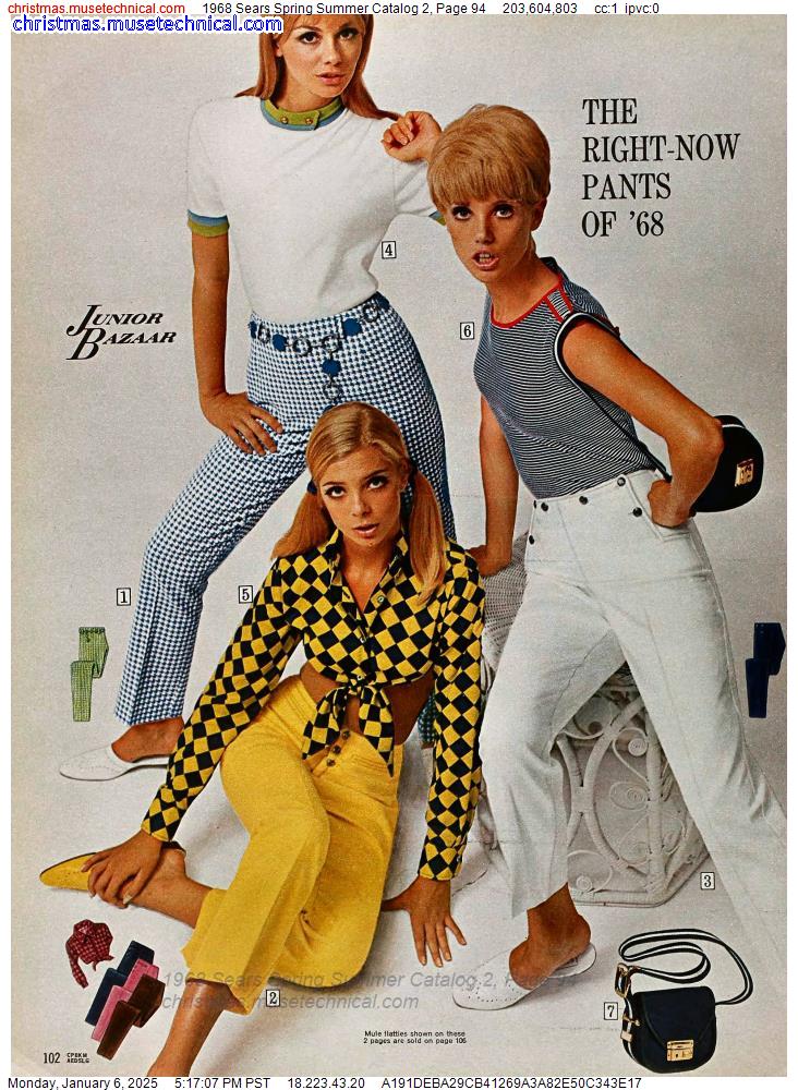 1968 Sears Spring Summer Catalog 2, Page 94