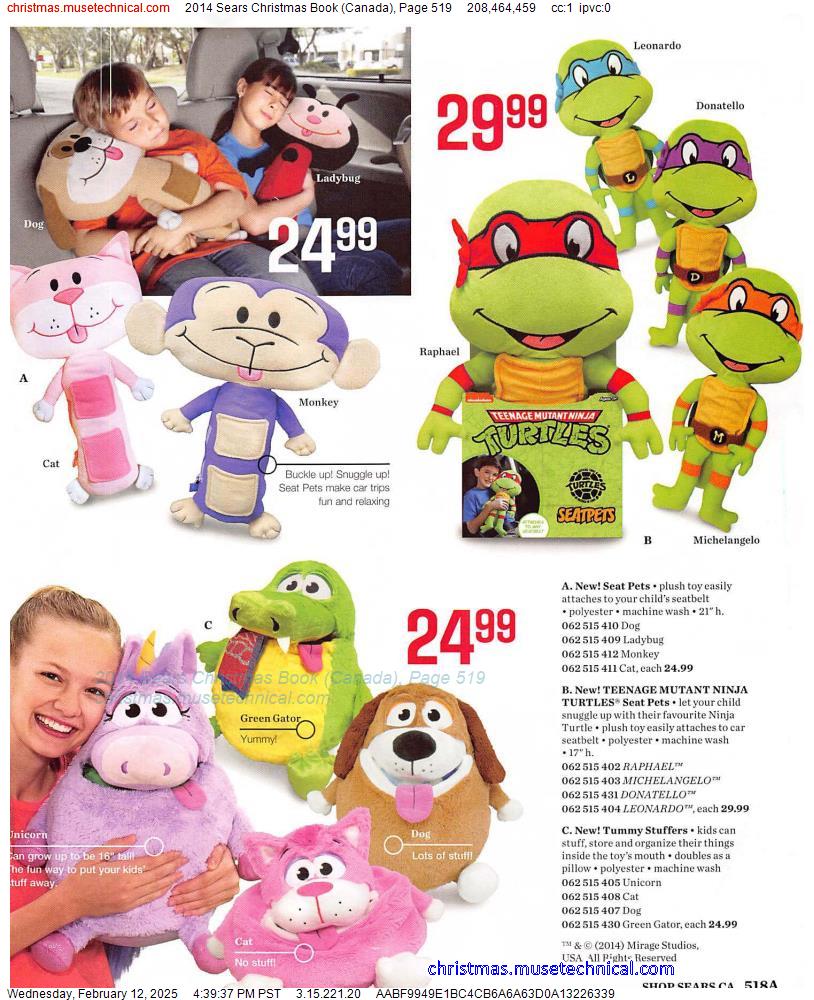 2014 Sears Christmas Book (Canada), Page 519