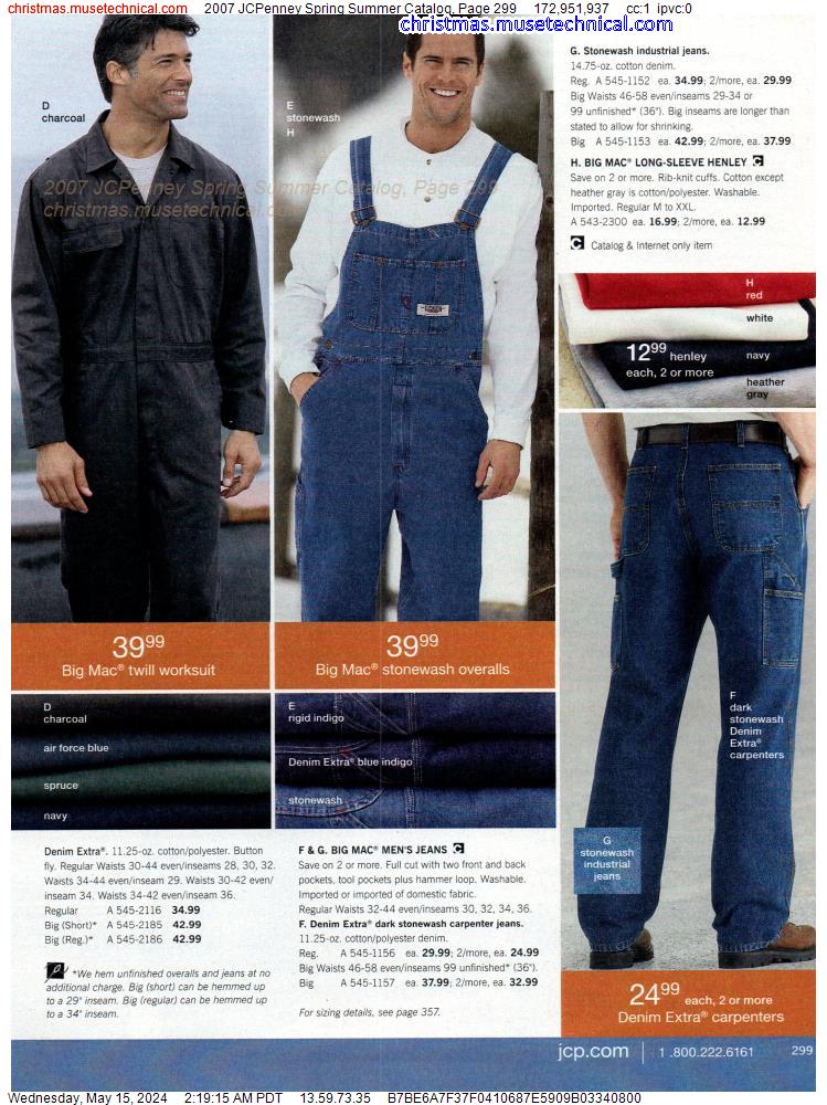2007 JCPenney Spring Summer Catalog, Page 299