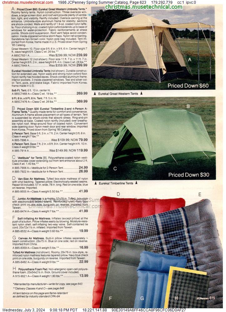 1986 JCPenney Spring Summer Catalog, Page 623