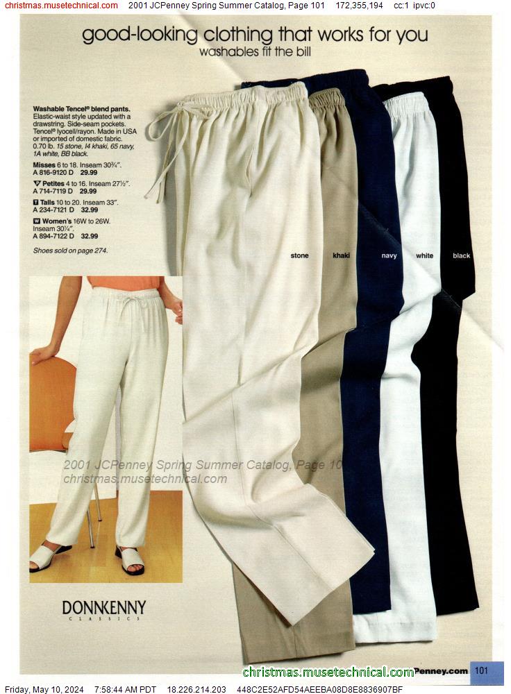 2001 JCPenney Spring Summer Catalog, Page 101