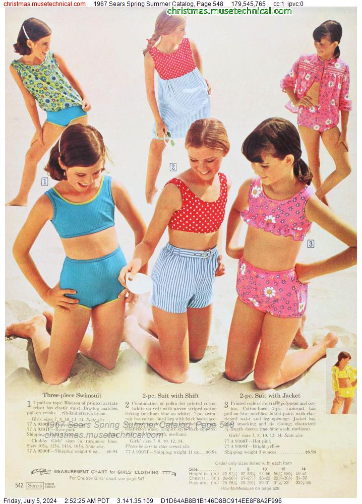1967 Sears Spring Summer Catalog, Page 548